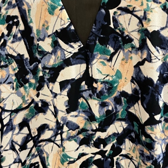 ASTR Printed Swing Strappy Mesh Detail Mini Dress Women's Size medium - Picture 9 of 15